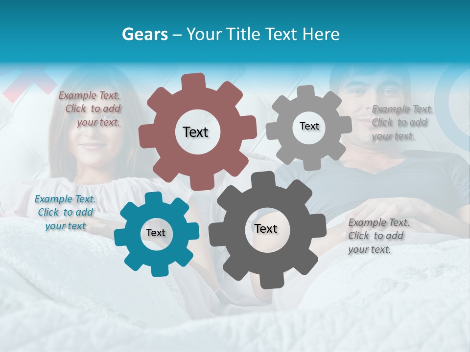 Relationship Woman White PowerPoint Template