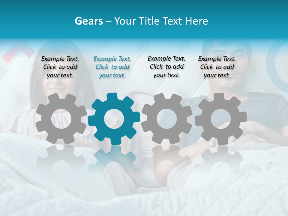 Relationship Woman White PowerPoint Template