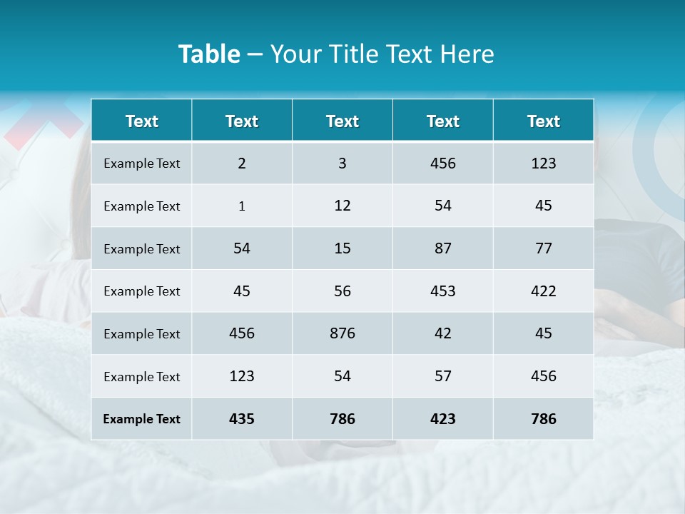 Relationship Woman White PowerPoint Template