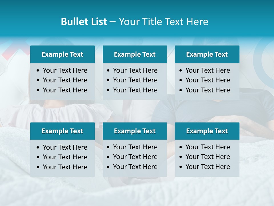 Relationship Woman White PowerPoint Template