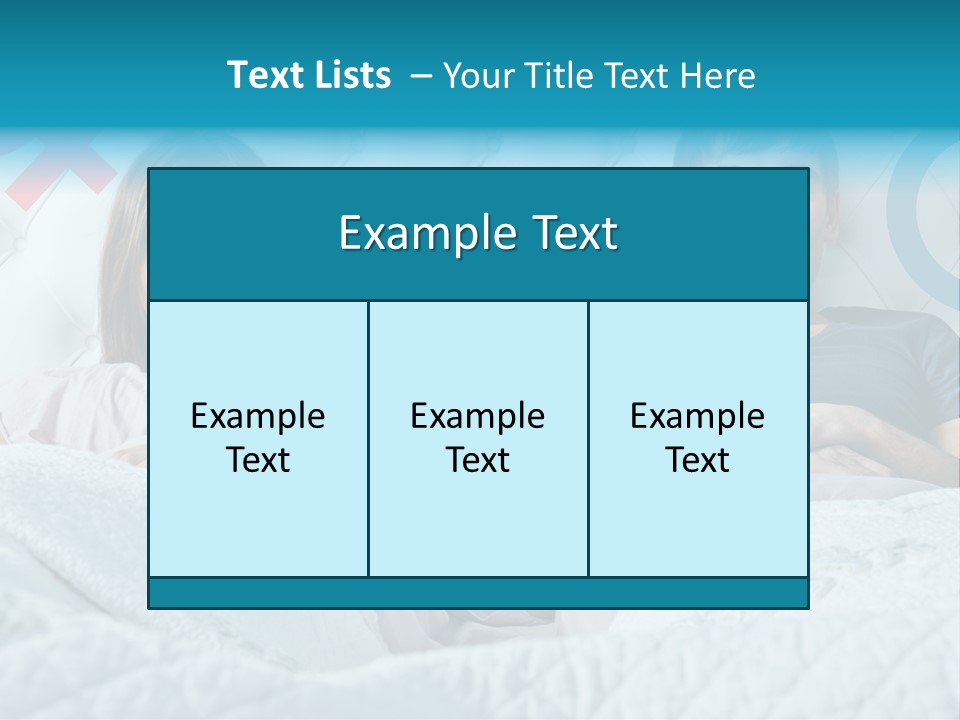 Relationship Woman White PowerPoint Template
