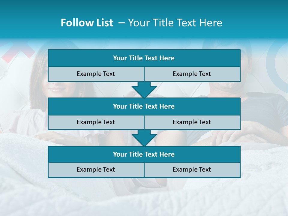 Relationship Woman White PowerPoint Template