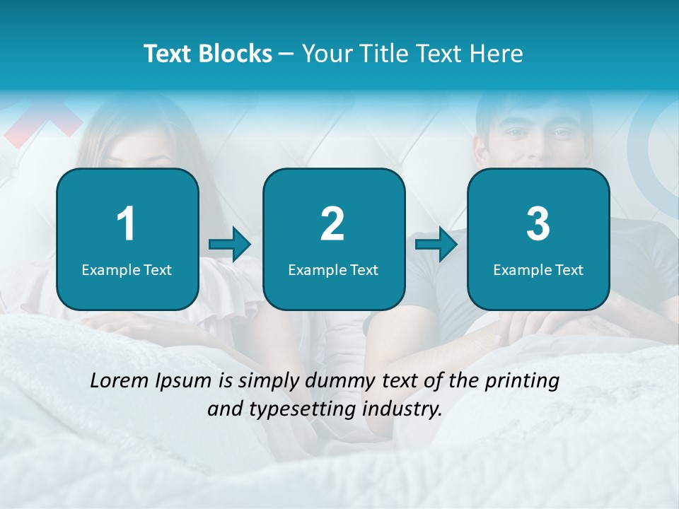 Relationship Woman White PowerPoint Template