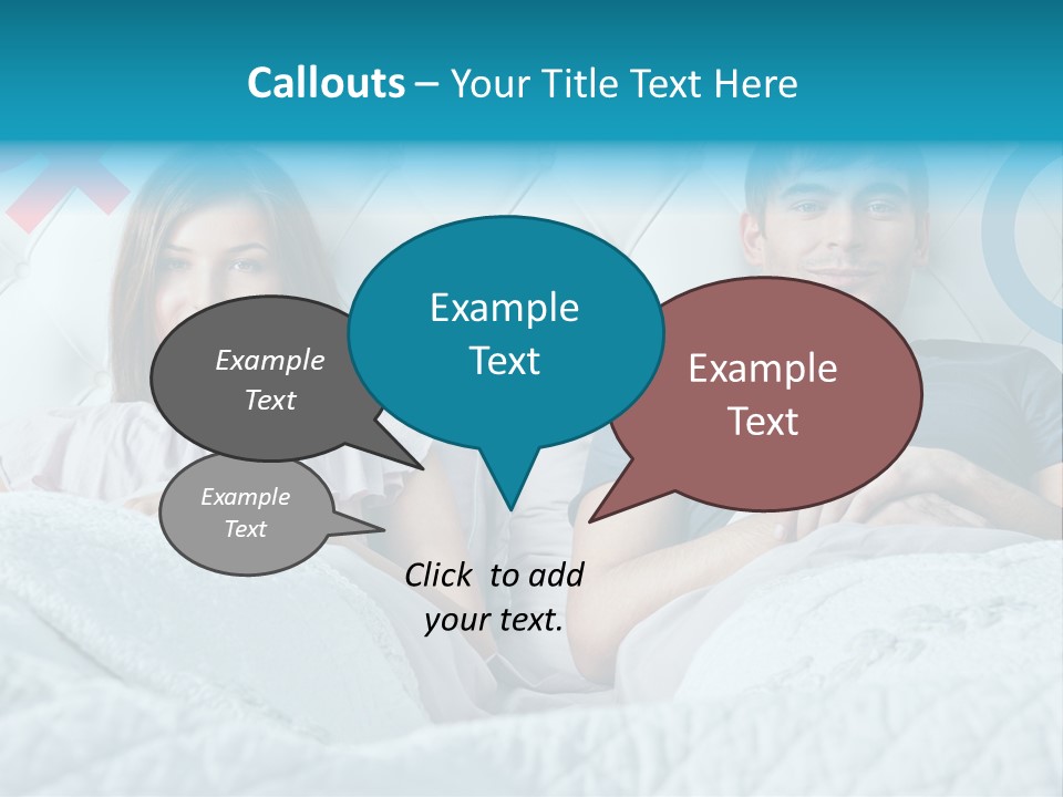 Relationship Woman White PowerPoint Template