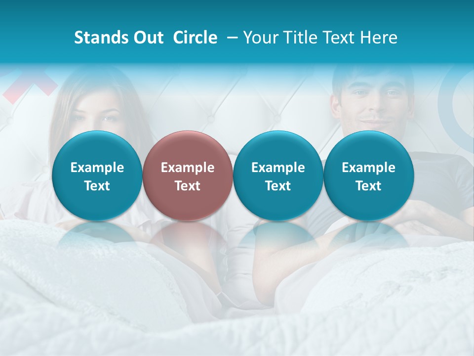 Relationship Woman White PowerPoint Template