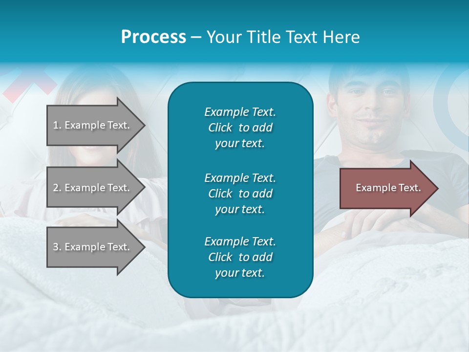 Relationship Woman White PowerPoint Template