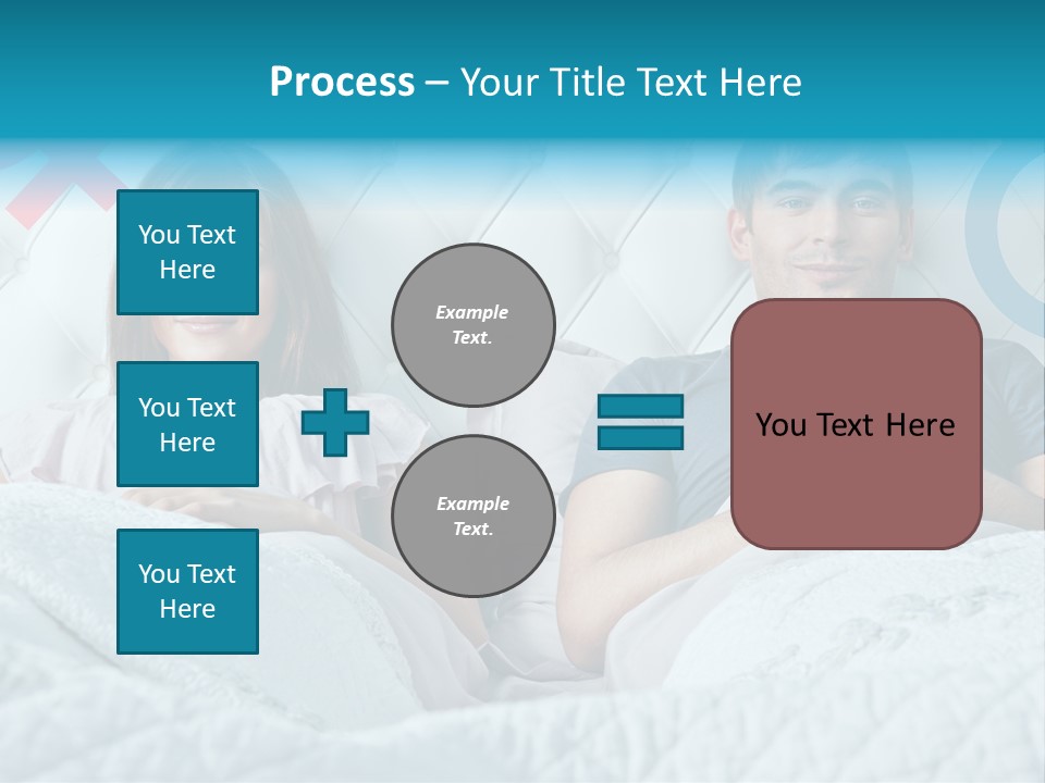 Relationship Woman White PowerPoint Template
