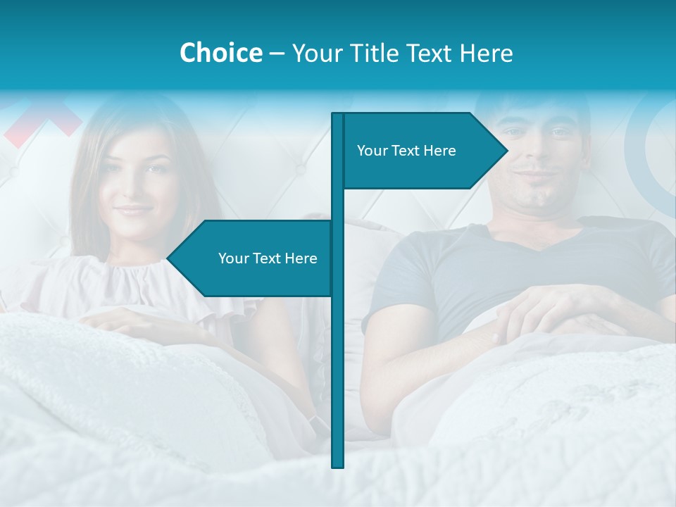 Relationship Woman White PowerPoint Template