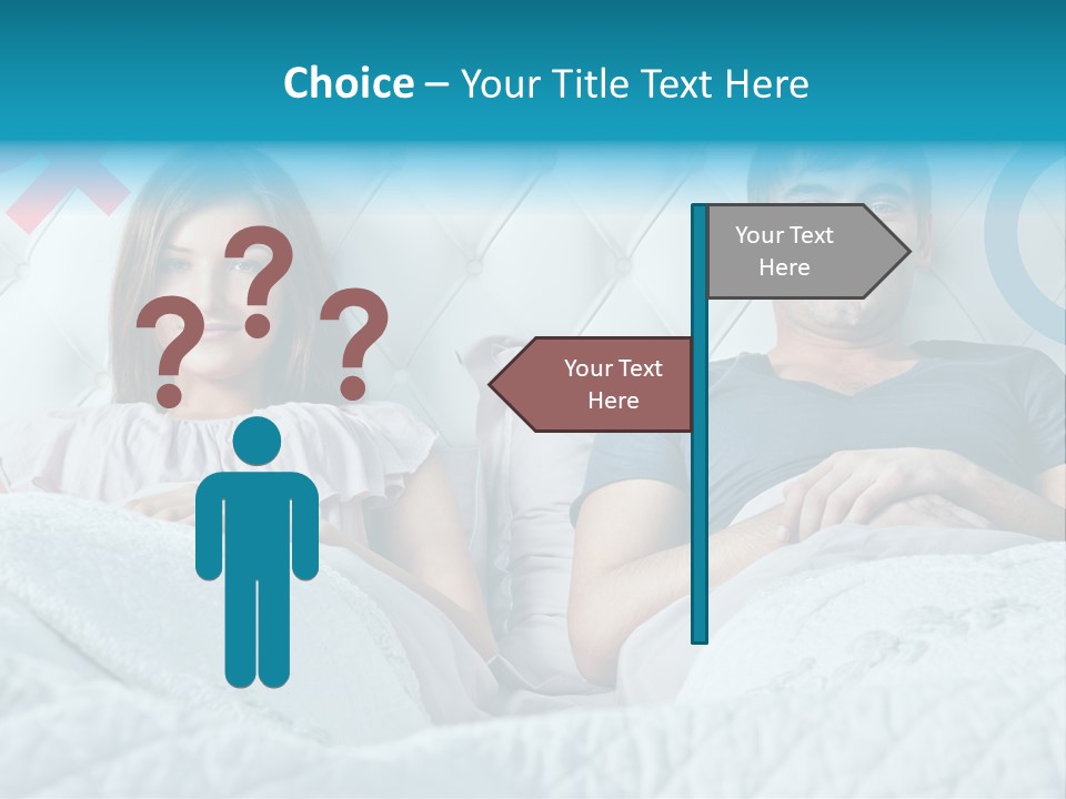 Relationship Woman White PowerPoint Template