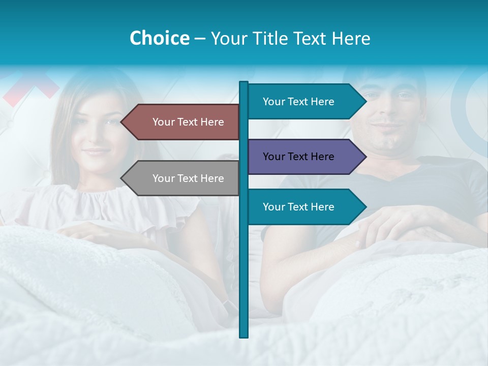 Relationship Woman White PowerPoint Template