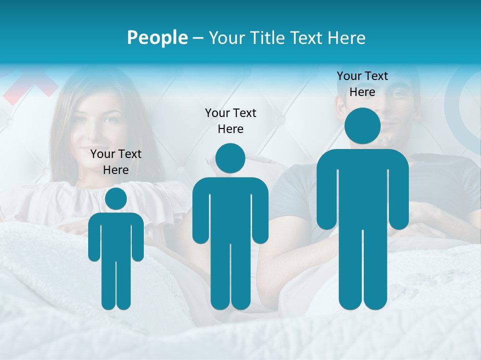 Relationship Woman White PowerPoint Template