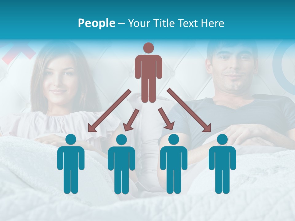 Relationship Woman White PowerPoint Template