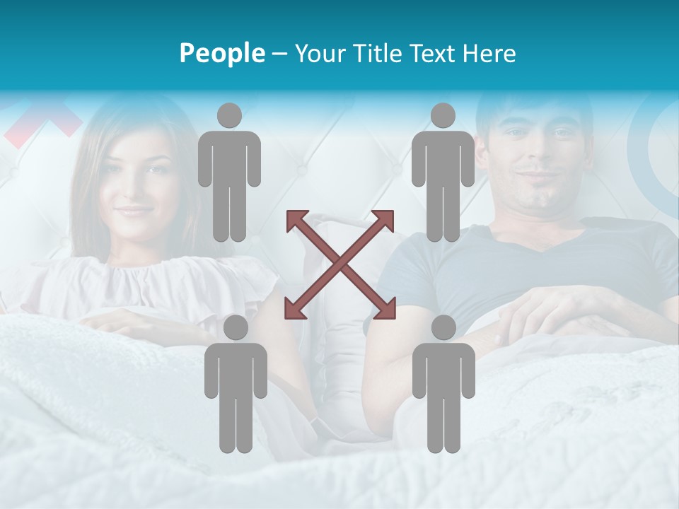 Relationship Woman White PowerPoint Template