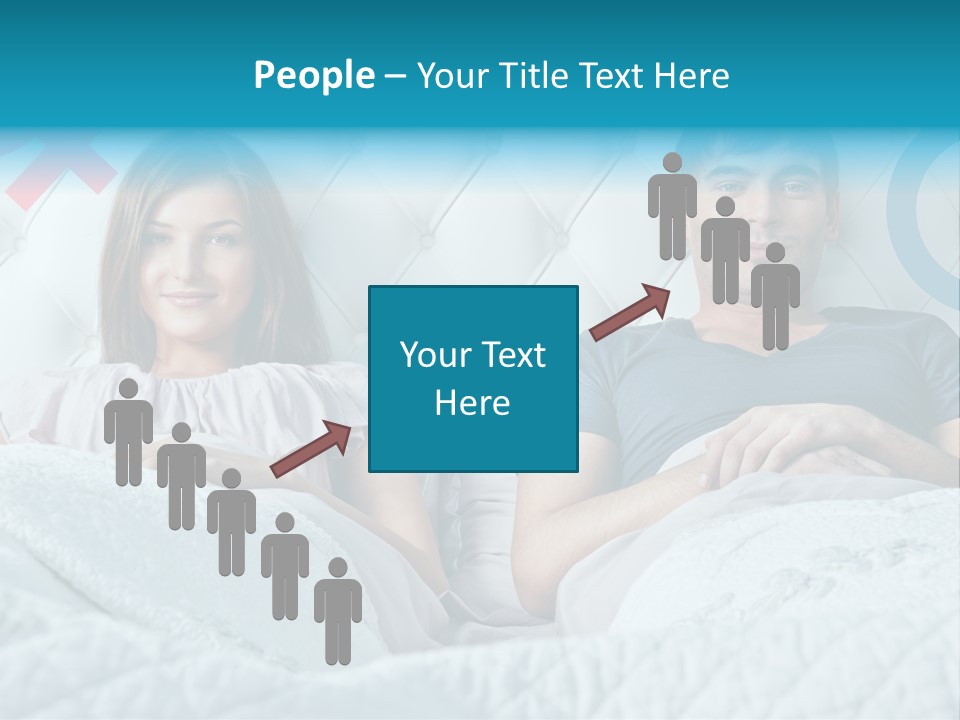 Relationship Woman White PowerPoint Template