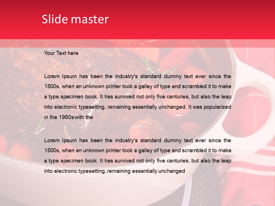 One Braised Italian PowerPoint Template