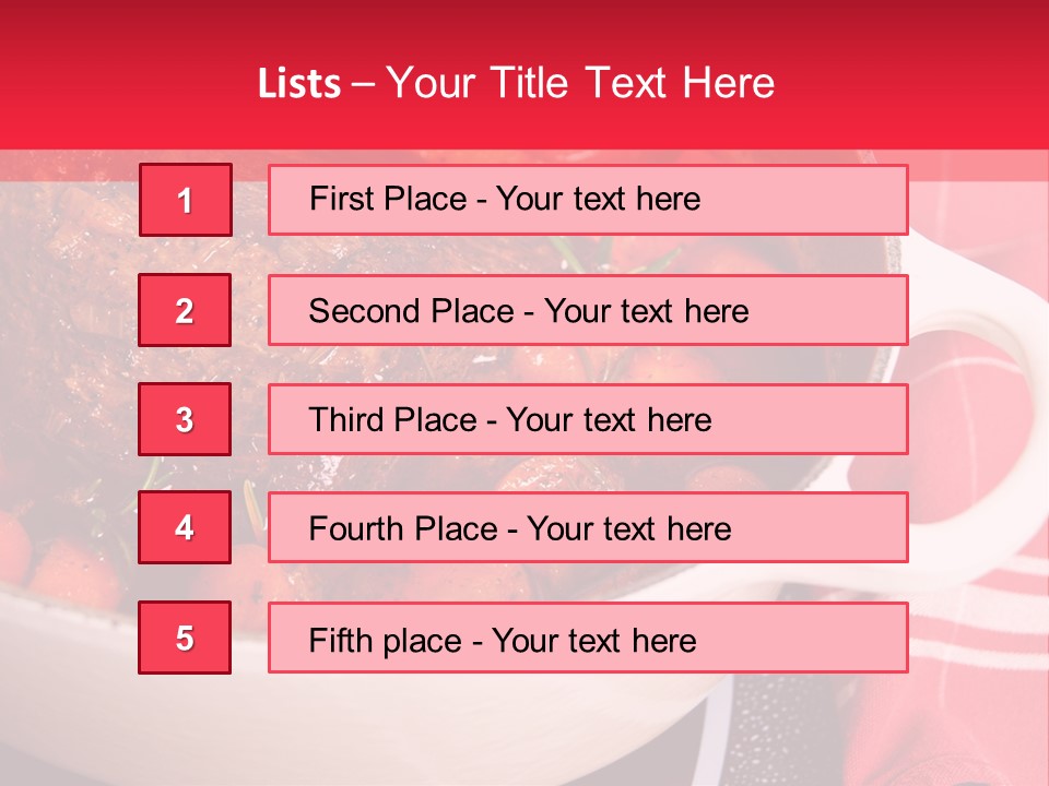 One Braised Italian PowerPoint Template