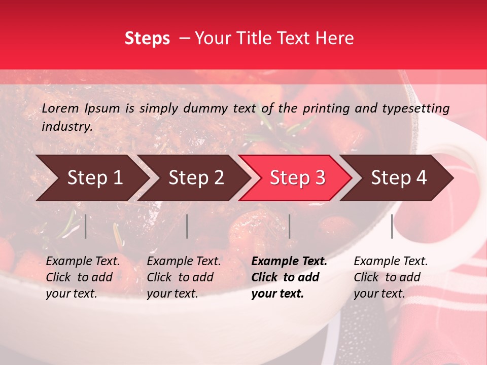 One Braised Italian PowerPoint Template