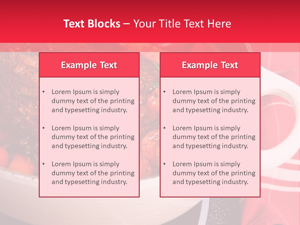 One Braised Italian PowerPoint Template