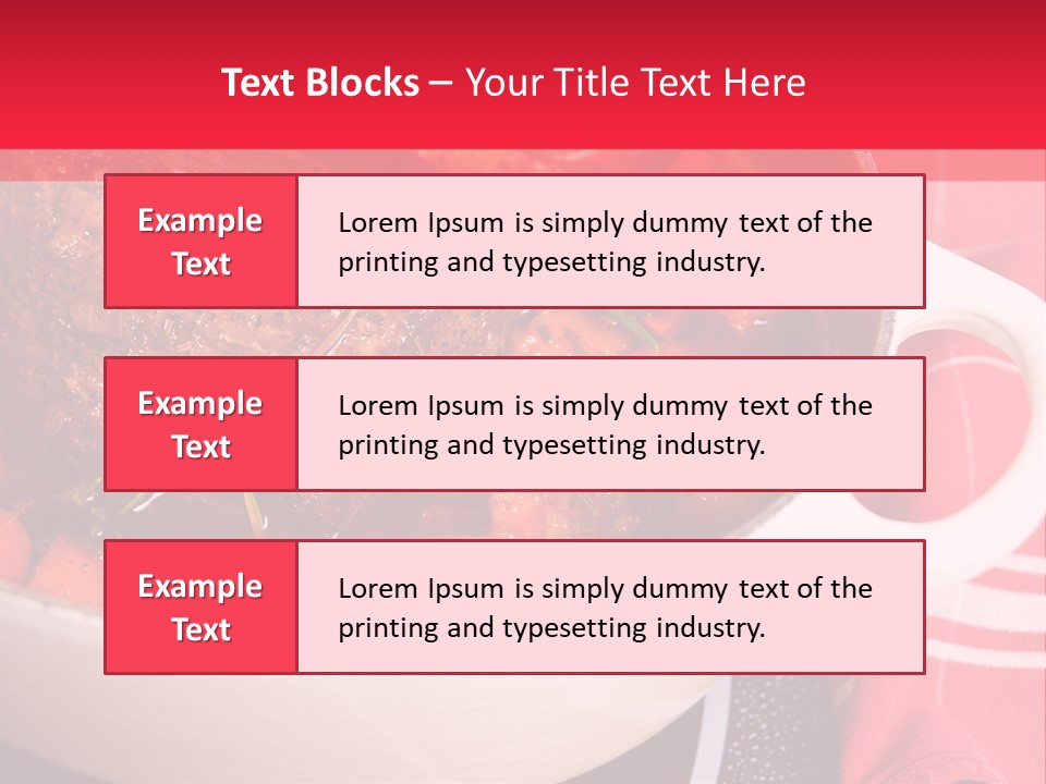 One Braised Italian PowerPoint Template