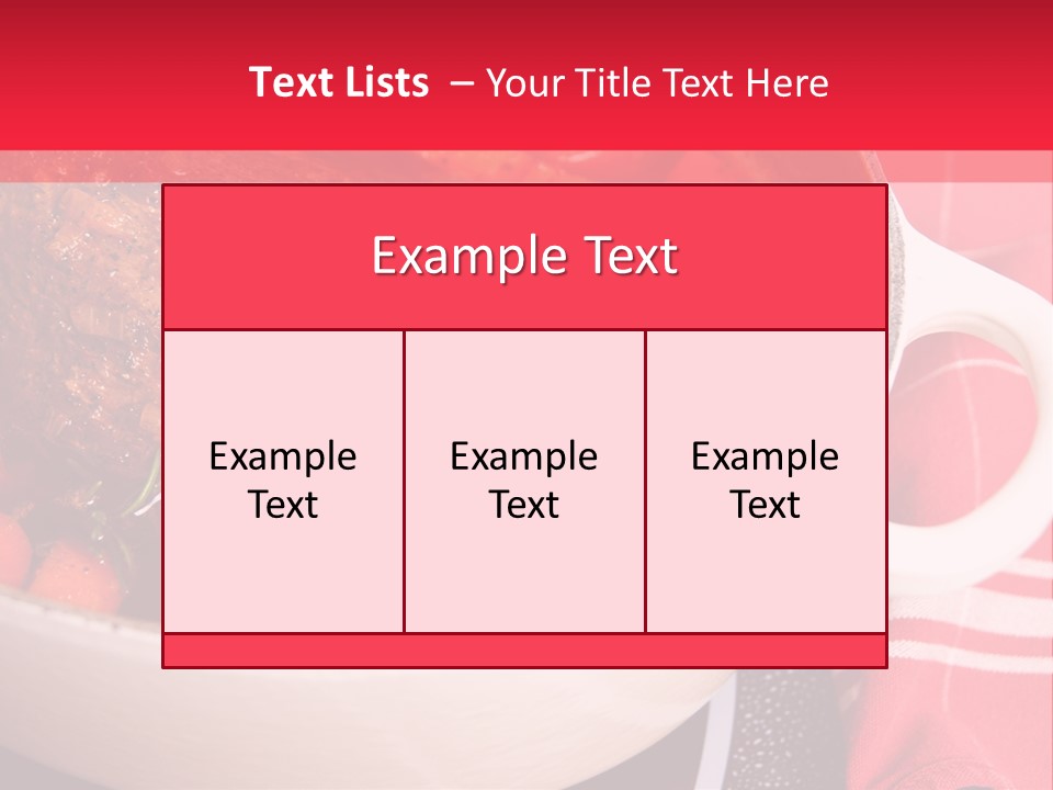 One Braised Italian PowerPoint Template