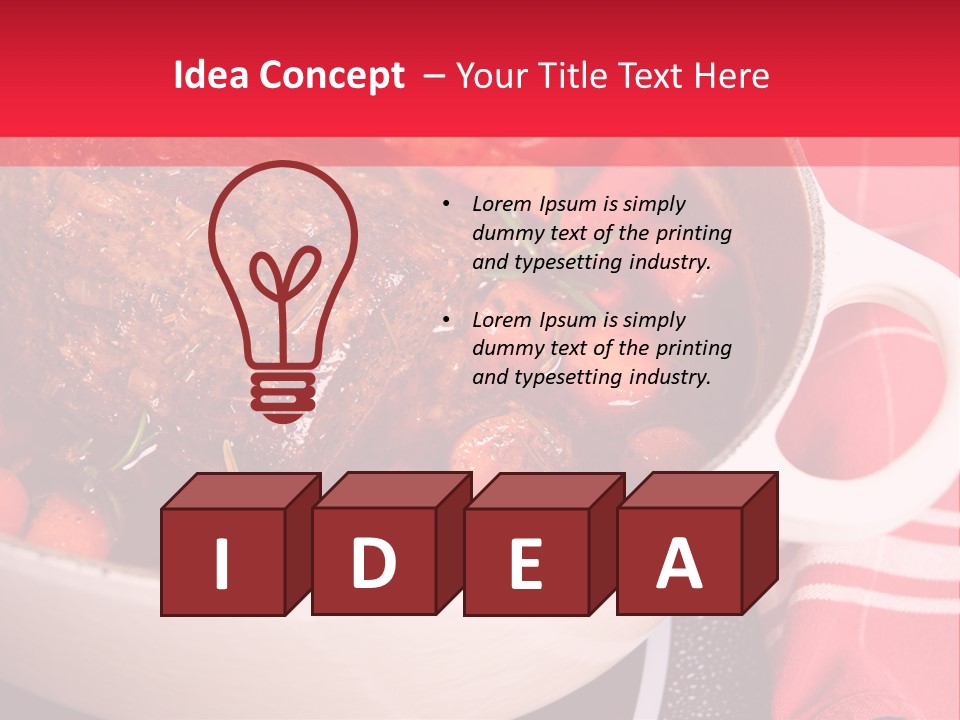 One Braised Italian PowerPoint Template