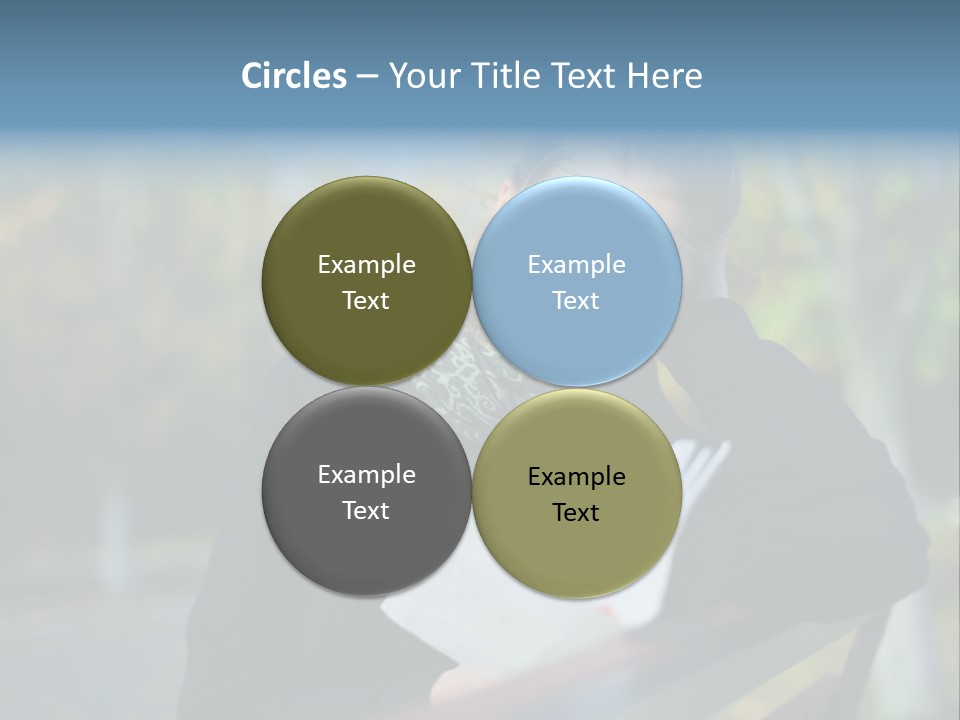 Caucasian Youth Model PowerPoint Template