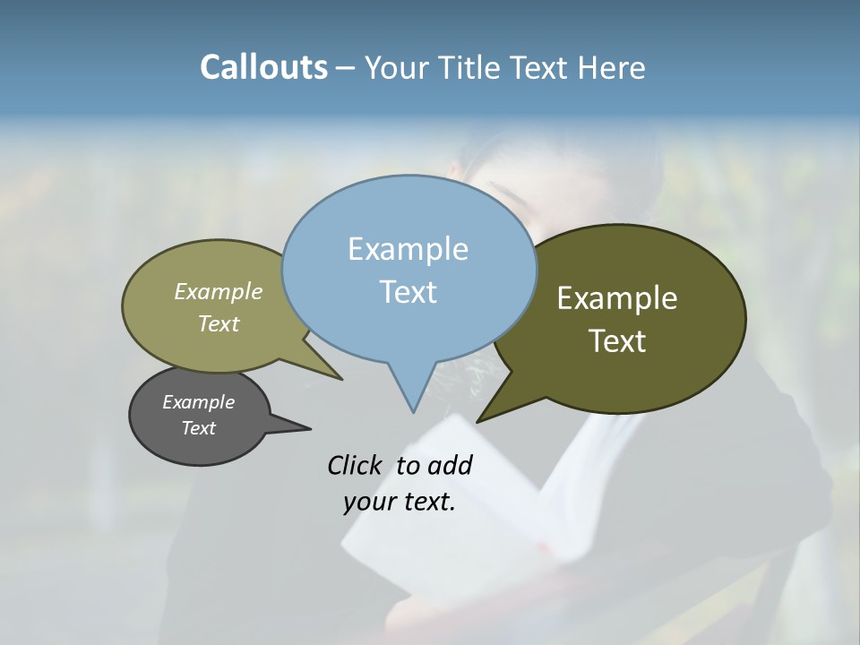 Caucasian Youth Model PowerPoint Template