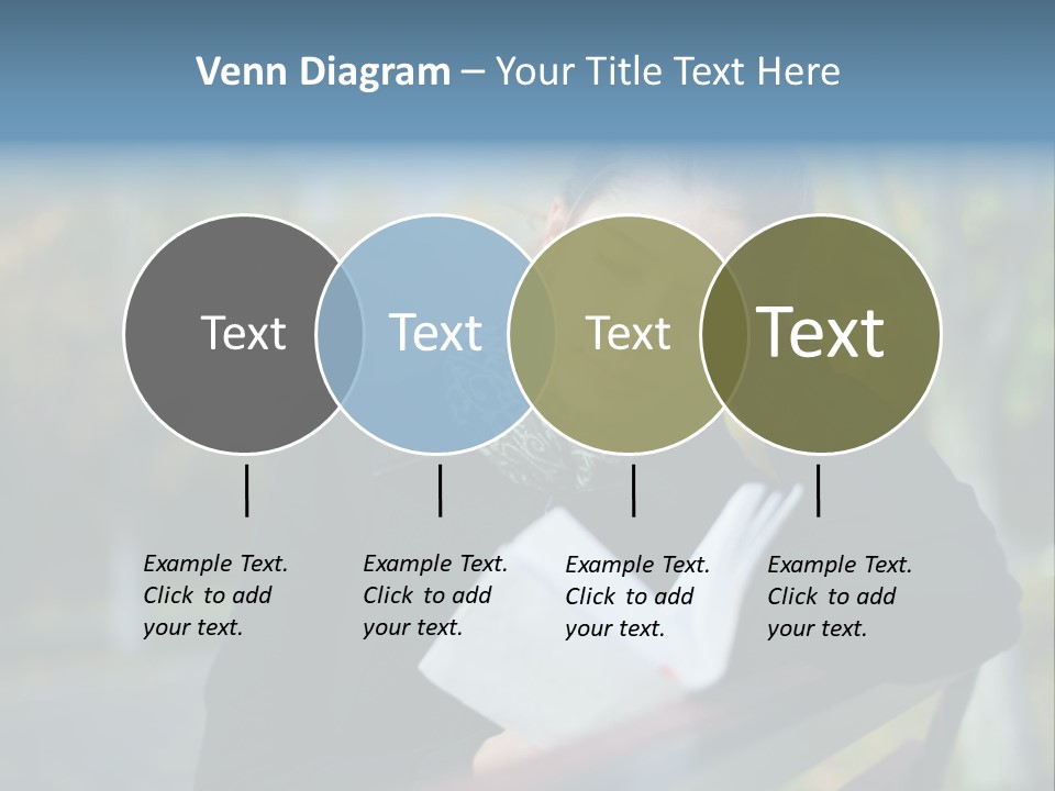 Caucasian Youth Model PowerPoint Template
