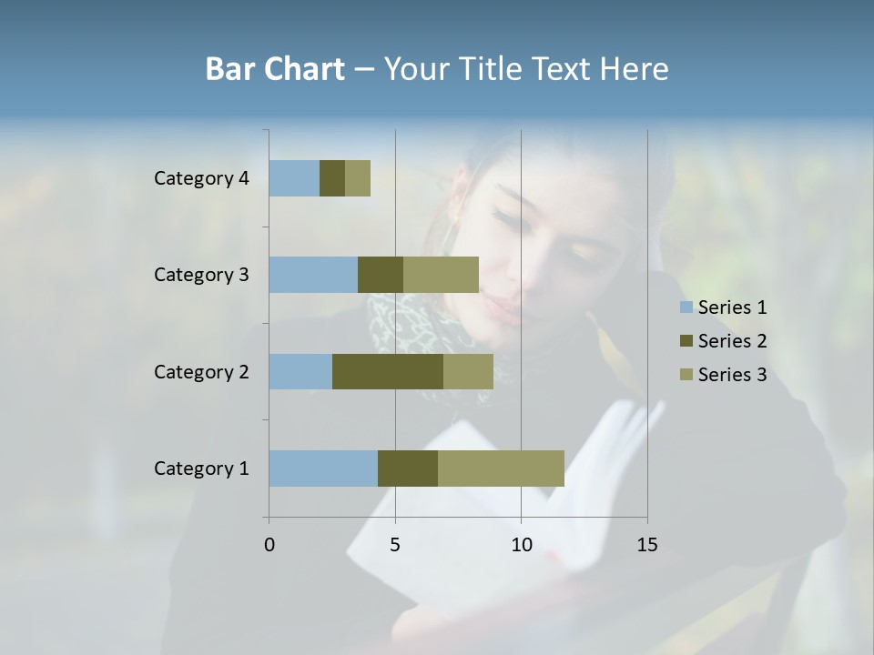Caucasian Youth Model PowerPoint Template
