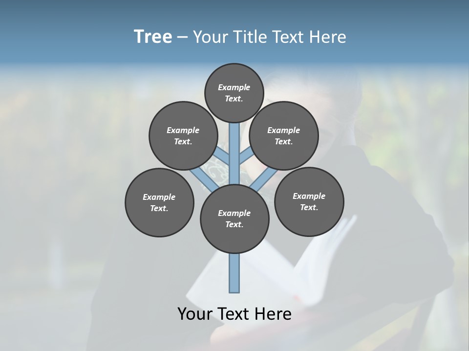 Caucasian Youth Model PowerPoint Template