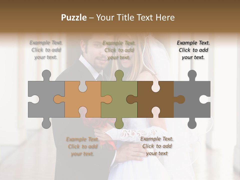 Under Woman Smiling PowerPoint Template