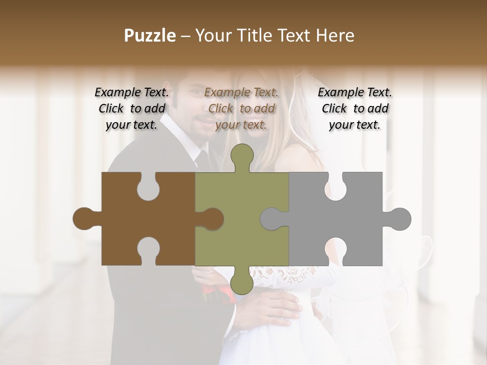 Under Woman Smiling PowerPoint Template