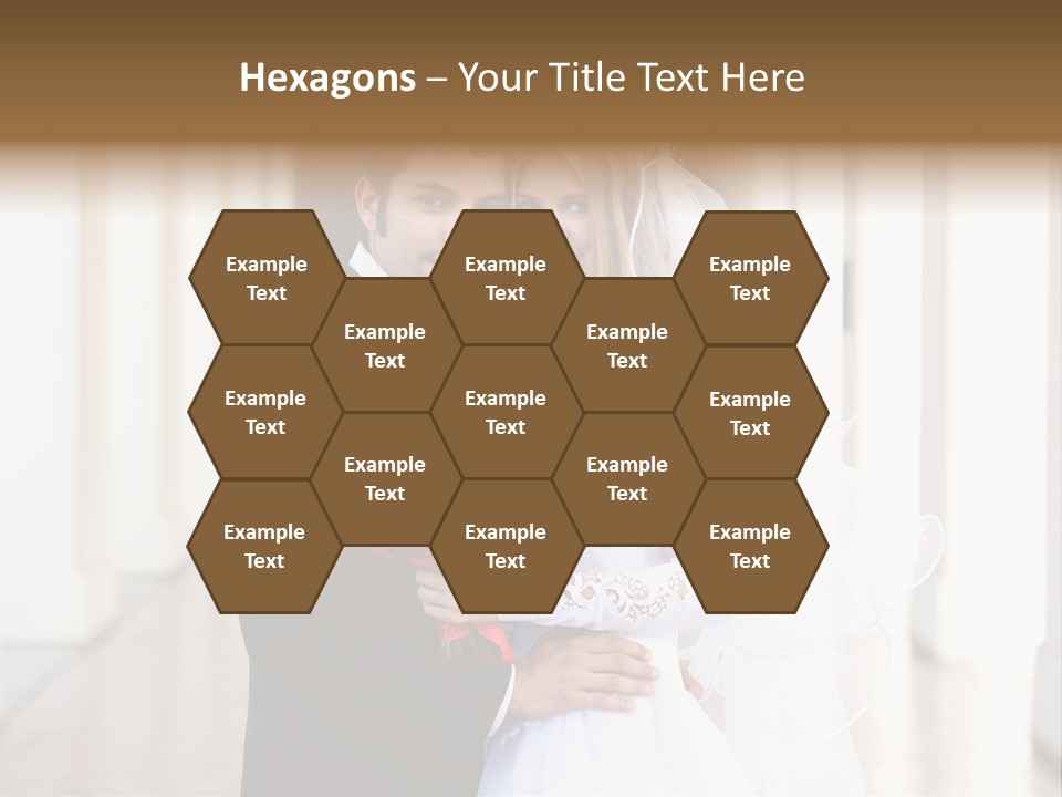 Under Woman Smiling PowerPoint Template