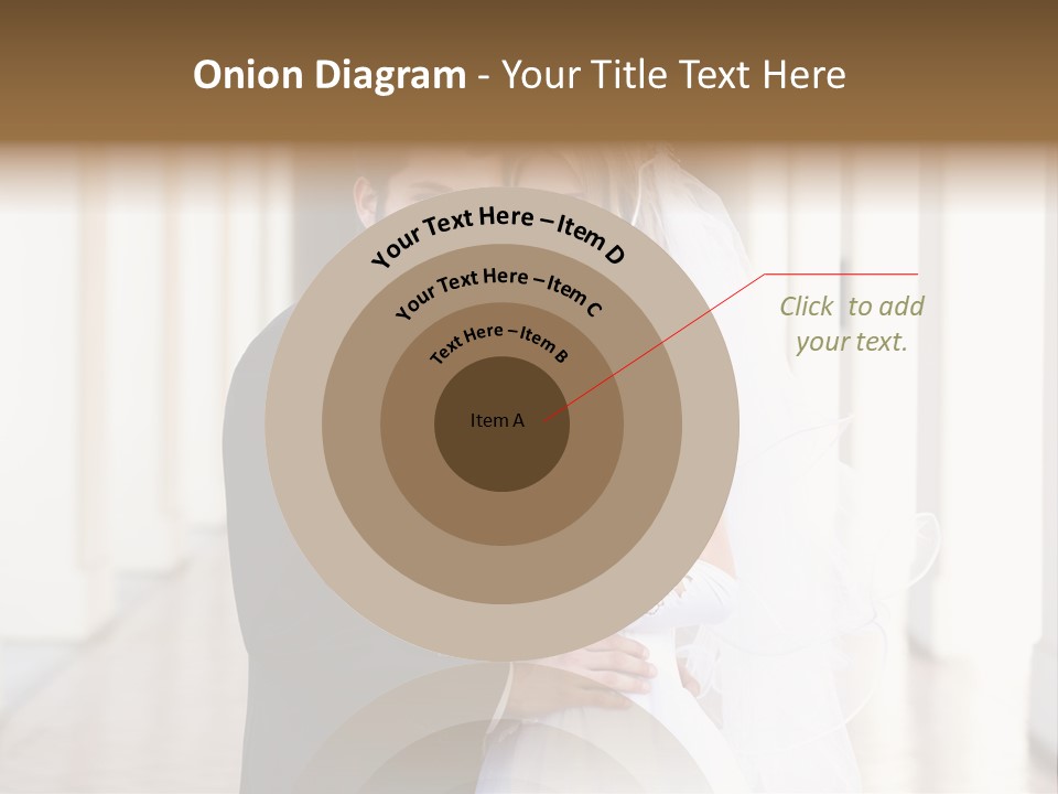 Under Woman Smiling PowerPoint Template