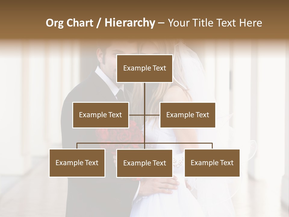 Under Woman Smiling PowerPoint Template