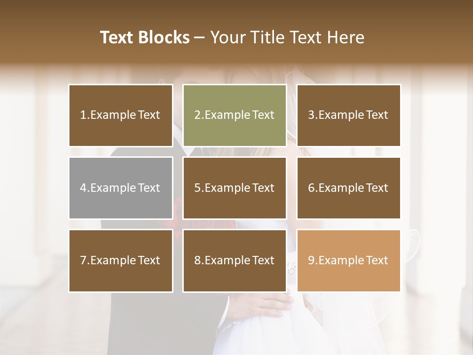 Under Woman Smiling PowerPoint Template