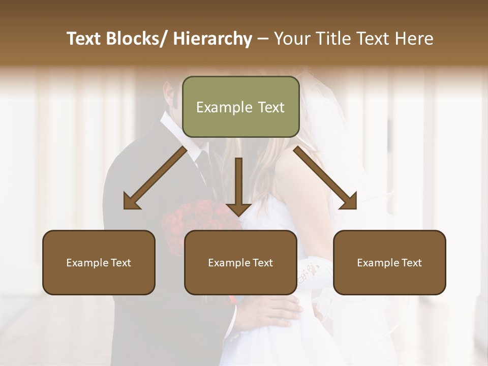 Under Woman Smiling PowerPoint Template
