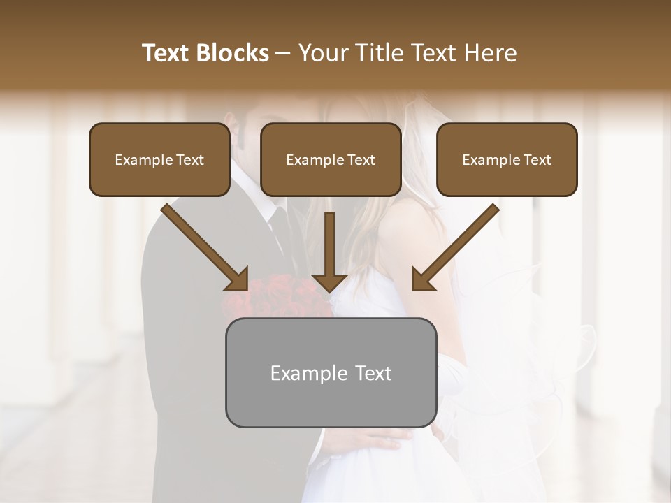 Under Woman Smiling PowerPoint Template