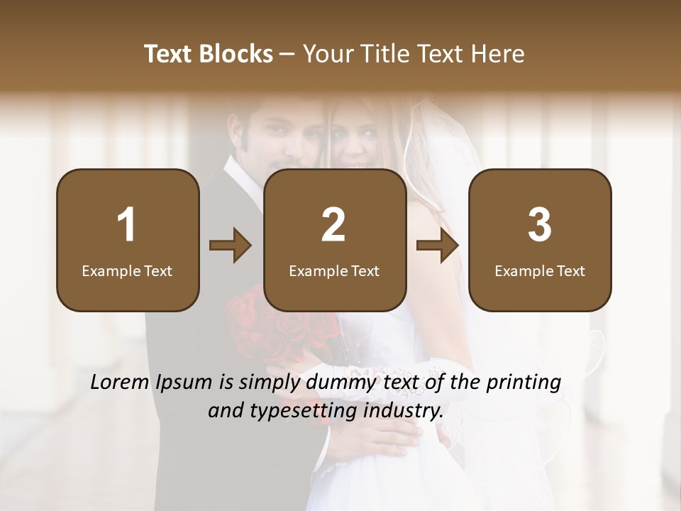 Under Woman Smiling PowerPoint Template