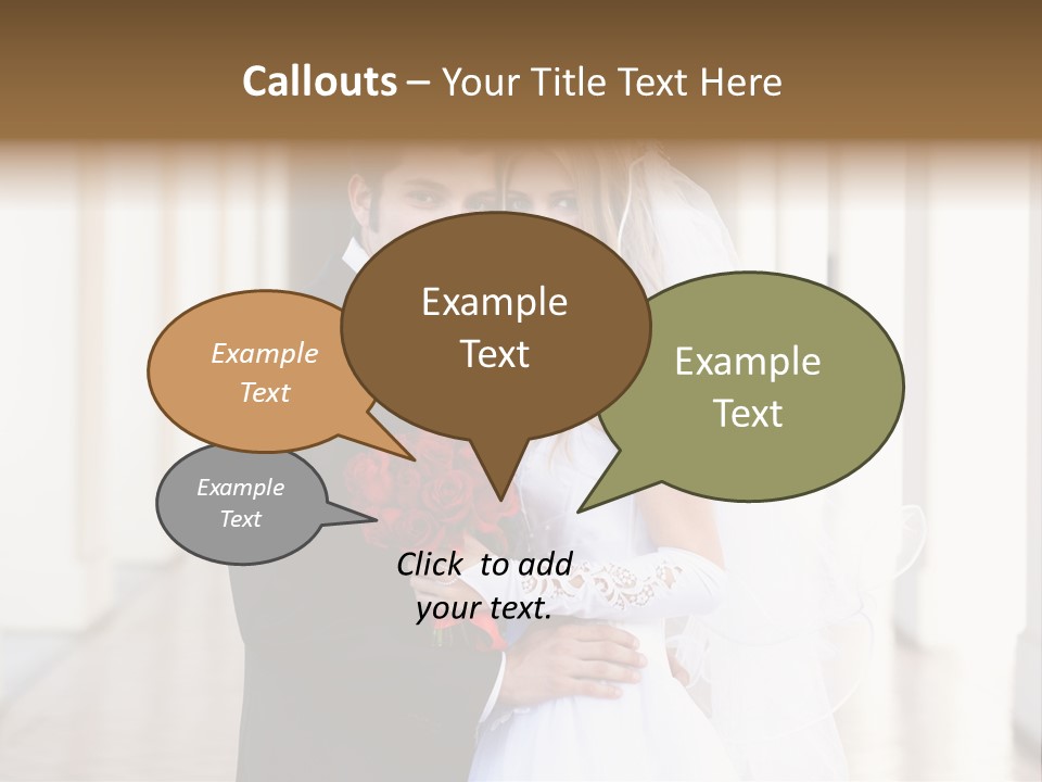 Under Woman Smiling PowerPoint Template