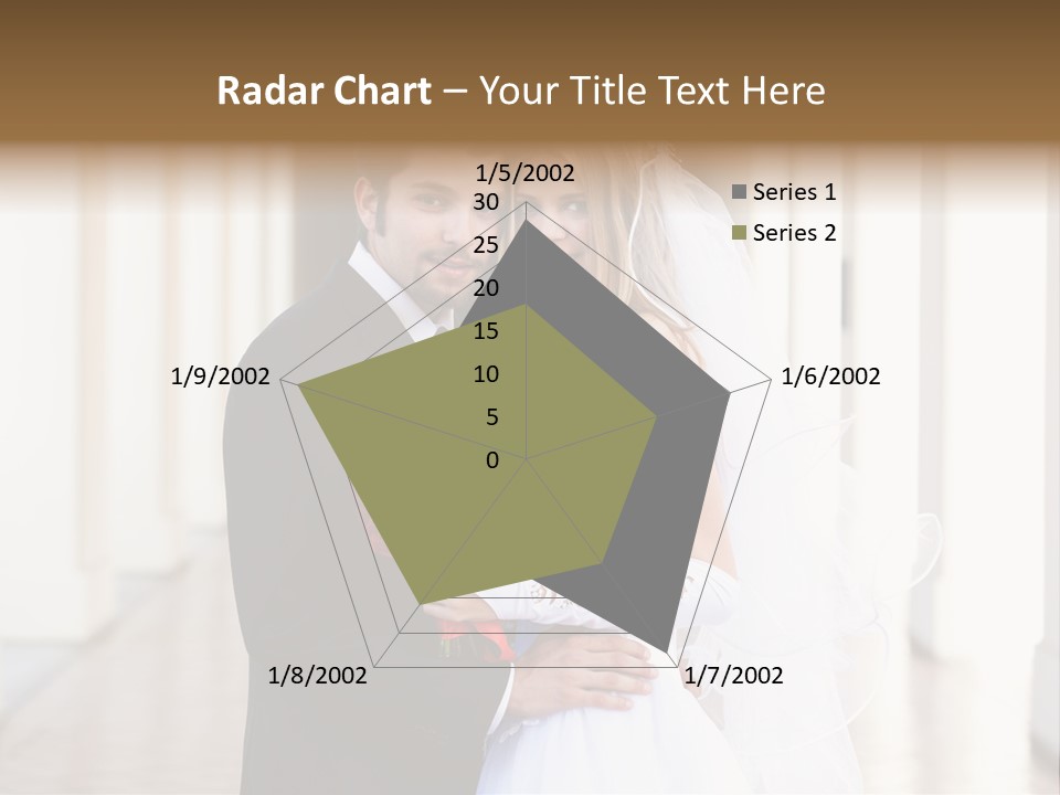 Under Woman Smiling PowerPoint Template