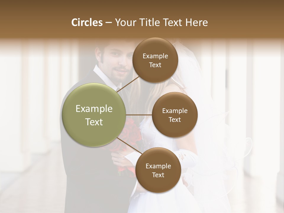 Under Woman Smiling PowerPoint Template