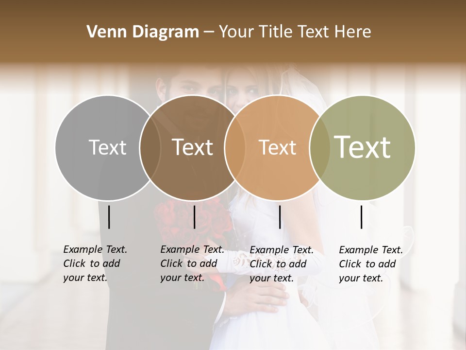 Under Woman Smiling PowerPoint Template