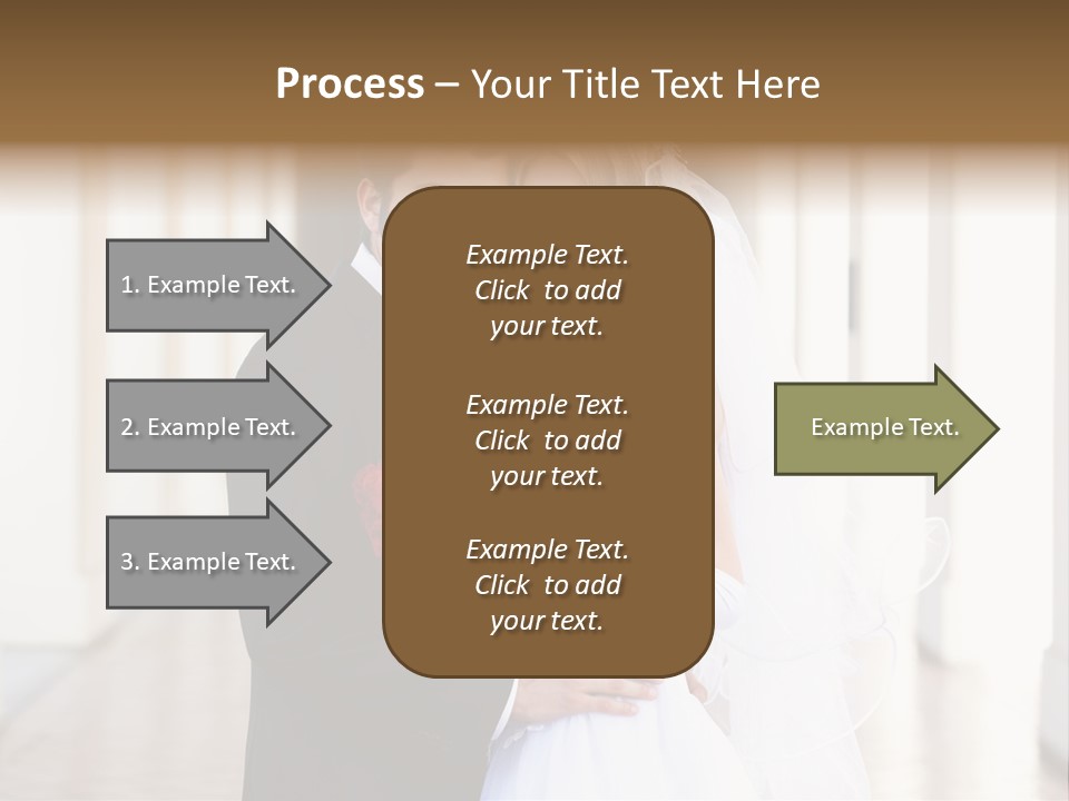 Under Woman Smiling PowerPoint Template