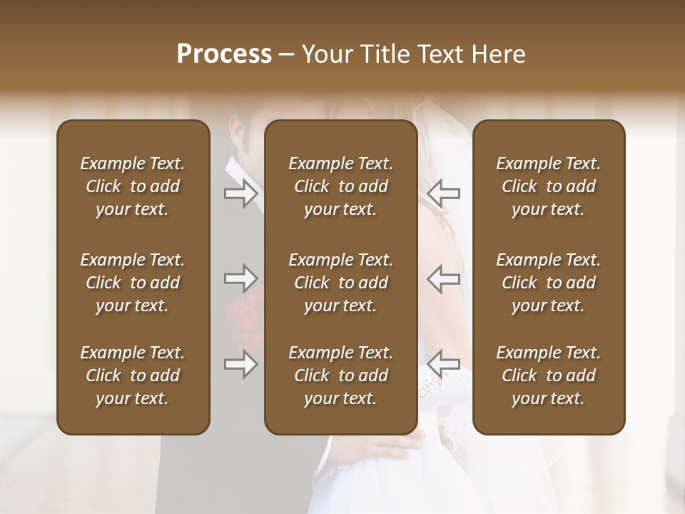 Under Woman Smiling PowerPoint Template
