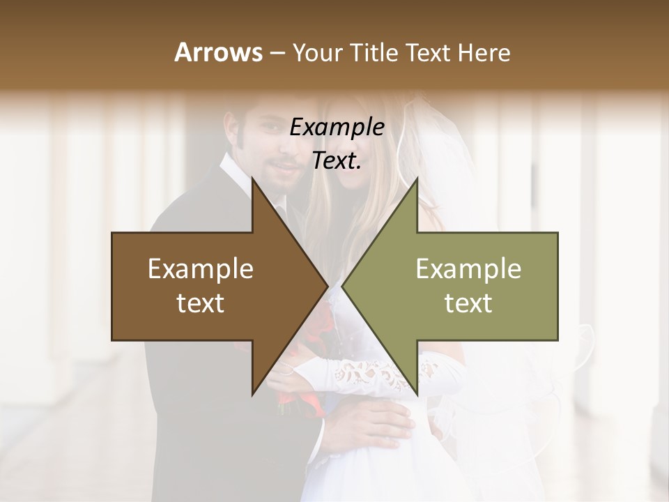 Under Woman Smiling PowerPoint Template