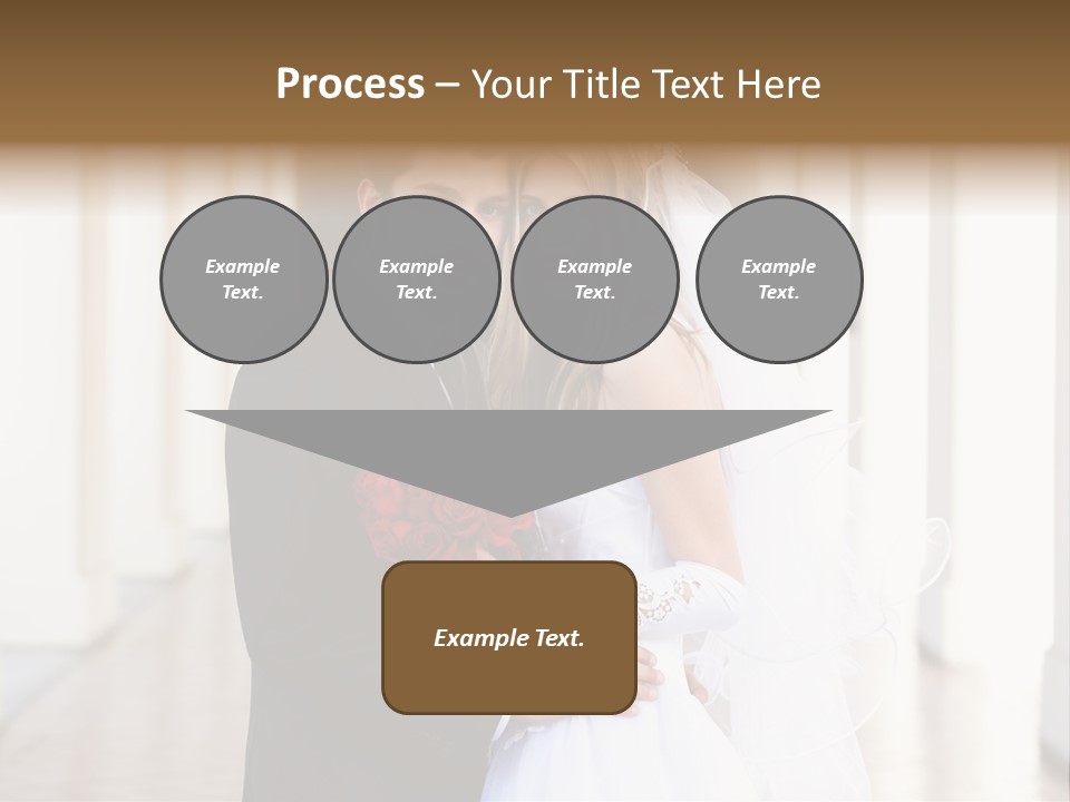 Under Woman Smiling PowerPoint Template