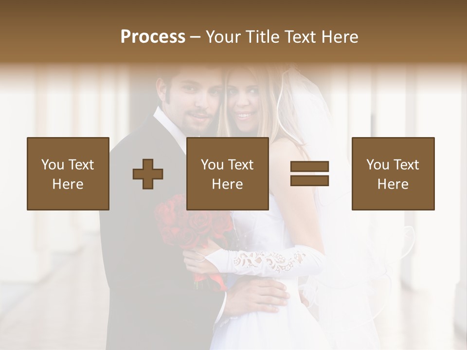 Under Woman Smiling PowerPoint Template