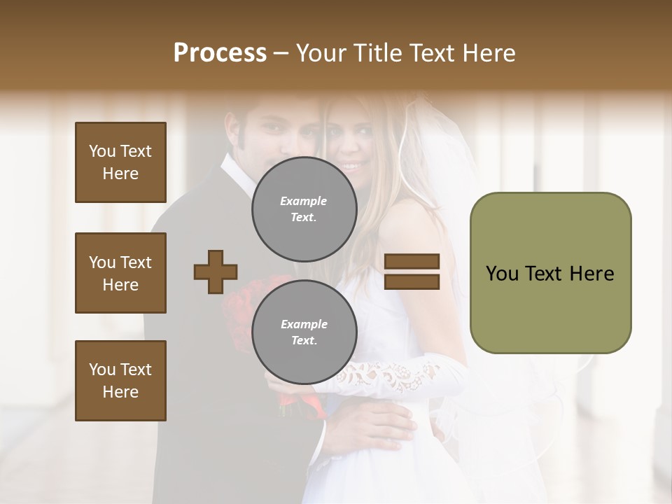 Under Woman Smiling PowerPoint Template