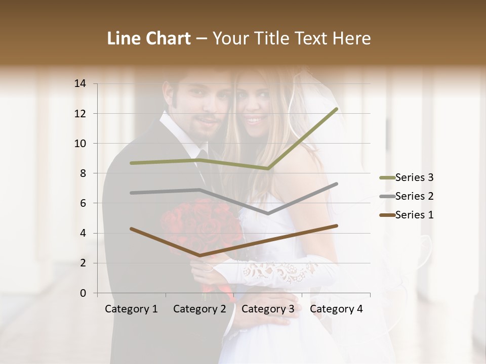 Under Woman Smiling PowerPoint Template